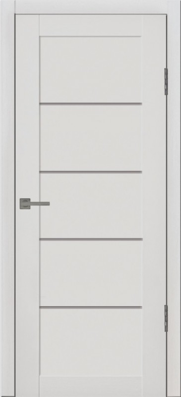 Межкомнатная дверь М65 Полипропилен Грей (стекло сатин)