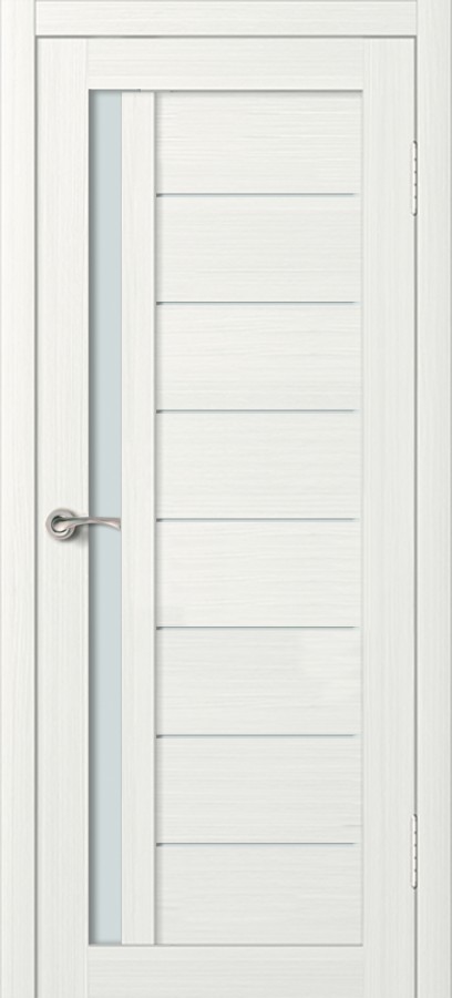 Межкомнатная дверь М14 Бьянка (стекло сатин)
