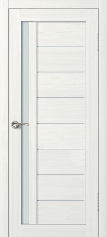 Межкомнатная дверь М14 Бьянка (стекло сатин)