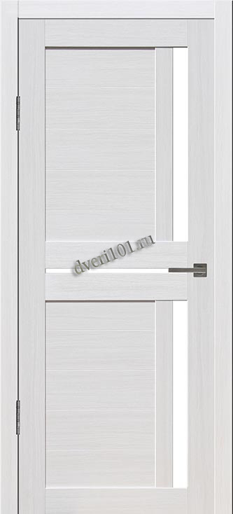 Межкомнатная дверь М3 Бьянка (стекло БЕЛОЕ)