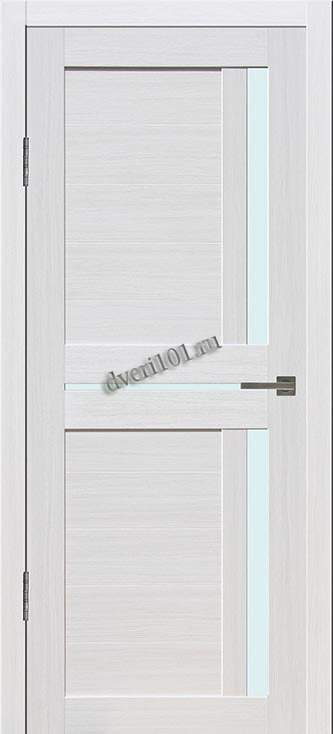 Межкомнатная дверь М3 Бьянка (стекло сатин)