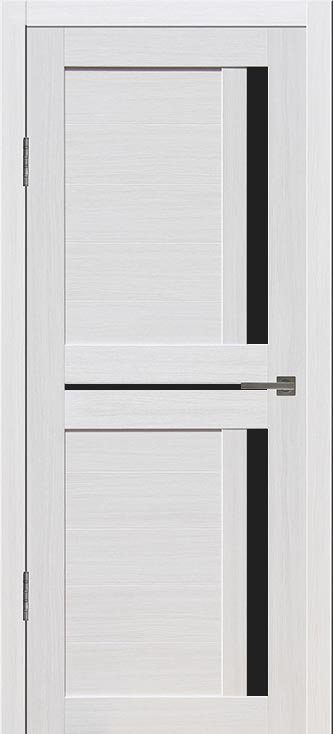 Межкомнатная дверь М3 Бьянка (стекло ЧЕРНОЕ)