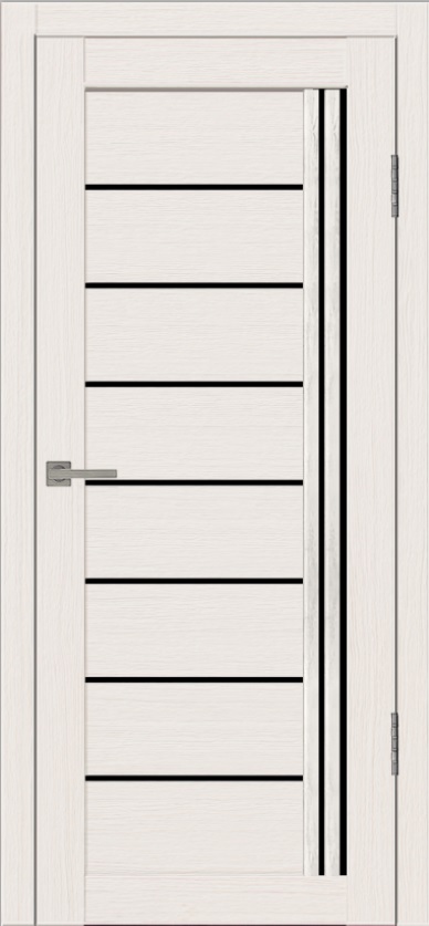Межкомнатная дверь АЛ41 Бьянка (стекло Черное)