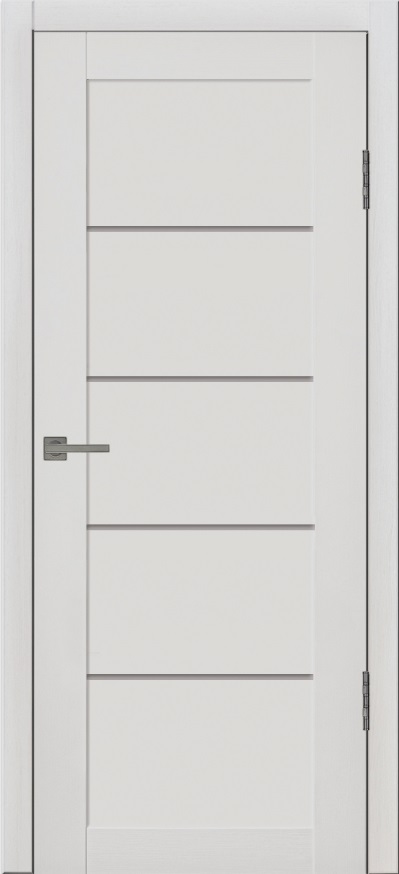 Межкомнатная дверь М65 Полипропилен Грей (стекло сатин)